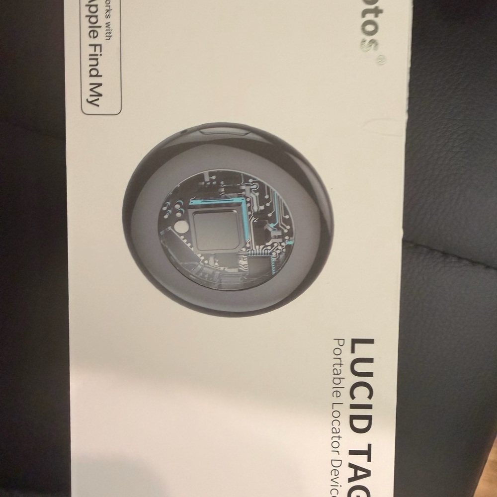 Amazon Lucid Tag Portable Locator Device - Black and White